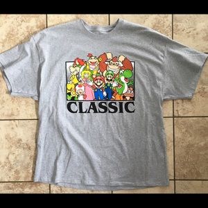 Super Mario 4X T-Shirt Classic Characters